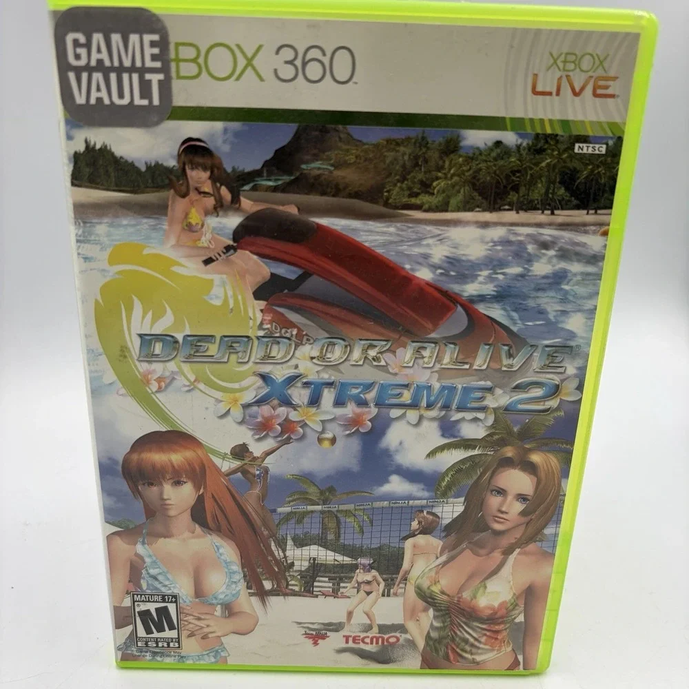 Dead or Alive: Xtreme 2 (Microsoft Xbox 360, 2006) w/ Case & Game No Manual